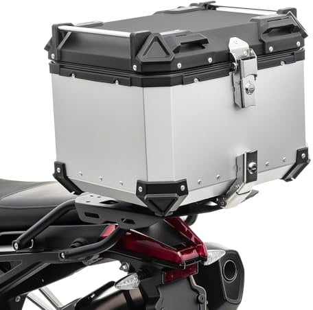 Alu Topcase für BMW R 1200 GS / Adventure Aluminium Bagtecs XB45 silber
