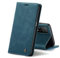 Chocoyi Schutzhülle aus Leder für Xiaomi MI 10T/10T Pro 5G, Schutzhülle aus PU-Leder, Brieftasche, Magnetverschluss, Kartenfächer, Standfunktion, Blau