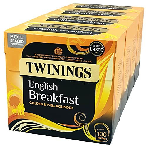 Twinings English Breakfast Tea 4X 100 Bolsa de té