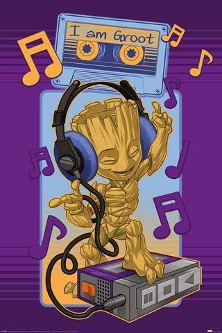 empireposter MB 146 Guardians of the Galaxy Groot Cassette