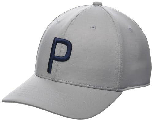 PUMA Herren P-Kappe Hut, Aschgrau-marineblauer Blazer, Einheitsgröße