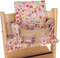 Babyline Kissenbezug für Stokke Hochstuhl, kompatibel mit Stokke, Stokke Tripp Trapp, Trip Trap Stokke, Stokke Evolutions-Hochstuhl und Stokke Hochstuhl (Love Rosa)
