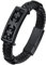 Bracelets Homme Cuir 21 cm Cadeau Homme Templiers Croix Acier Gourmette Garcon Noir Amulette de Protection Fermoir Magnétique Cadeau Copain Petit Ami Jeune Adult