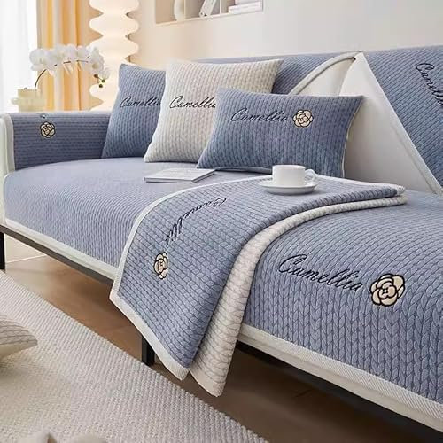 Sofabezug wasserdichte Sofaüberwurf Antirutsch Sofahusse Schutz vor Haustier Katze Hunde Sofa überwurf Couch überzug für Sofa