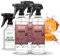 bio-chem Orangenreiniger Konzentrat 3x 750 ml - Starker Allzweckreiniger mit angenehmem Orangen-Duft - Inkl. Mischflasche & Messbecher - Sehr ergiebiges Reinigungskonzentrat mit Orangenterpenen