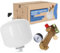Vase d'Expansion Sanitaire (8L | Groupe de mesure de sécurité 6 Bar, raccord rapide 3/4)