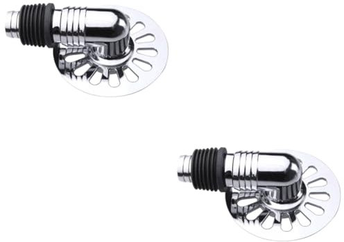 Gadpiparty 2ensembles Connecteur De Tuyau De Drain De Sol Inoxydable Pour Machine à Laver Kit De Couverture De Drain De Sol Avec Adaptateur Conception De Drainage Rapide Et Pratique