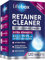 Retainer Cleaner Tabletten, Zahnersatzreinigungstabletten & Aligner Reiniger – entfernt Gerüche und tötet 99,9% der Bakterien und Flecken – für Aligner, Retainer, Zahnersatz, Nachtschutz – 120