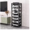 audio rack hifi regal 7 8 6 5 Etagen Stereo-Komponenten-Rack/Schrank, Hochwertiger Audio-Video-Medienständer Mit Verstellbarem Regal, Rollendes Regal Für Stereokomponenten Für Wohnzimmer/Haus/Büro ( C