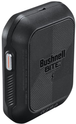 Bushnell Golf Phantom 3 Slope GPS – Télémètre de Golf Portable avec mètres ajustés en Pente, écran Tactile, Support magnétique Bite – Plus de 38 000 Parcours – Noir