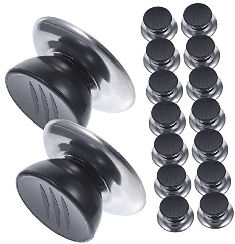 PRETYZOOM Set Di Manopole Per Coperchio Di Pentole 20 Pezzi Maniglie Di Ricambio Per Pentole Presa Comoda E Facile Installazione