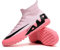sudorun Scarpe da Calcio Uomo Bambino AG FG TF Turf Scarpe da Calcetto Unisex All'aperto Scarpe da Allenamento Teenager Training Scarpe (Dew,Kinder 2309 TF Rosa_32)