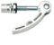 M6 x 45 mm Schnellspann-Sattelstützenklemme für Fahrrad und Roller, leichte Aluminiumlegierung, Bolzenclip-Schraube (m6 x 65 mm, schwarz)