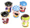 Toddmomy 5 Stück Cartoon-Finger-Puppe Piraten-handpuppe Zum Geschichtenerzählen Puppen Kleinkinder Kleine Piraten Fingerpuppe Handpuppe Vinyl