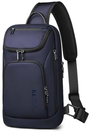 hk Brusttasche Herren Wasserabweisend Umhängetasche für iPad 11,3 Zoll