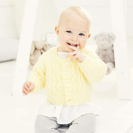 Stylecraft Special for Babies Double Knitting Pattern 9681 Hoodie and Cardigan Multicoloured