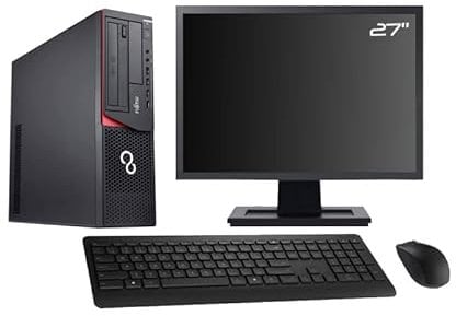 PC Fujitsu E920 DT 27 Gaming GTX 1050Ti i5-4570 RAM 16GB 240GB SSD + 2TB W10 (ricondizionato)