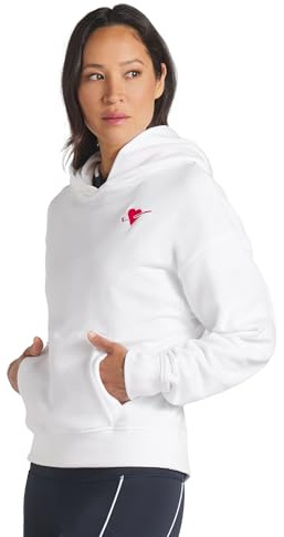 pumagolf Damen Enjoy Golf Hoodie Jacke, Weiß leuchtet, L
