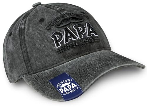TUZELIYA - Originelle Geschenk Papa - Überraschung für Papa - Baseballkappe - Personalisierbares Geschenk