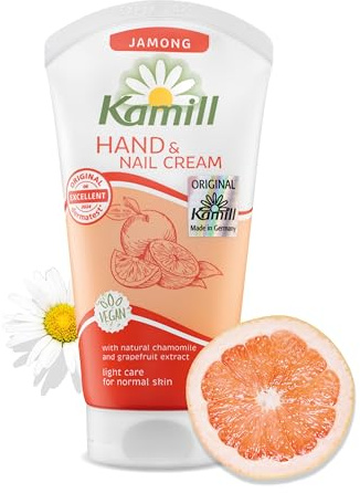 Kamill x Korea Edition - Hand & Nail Cream 75 ml in Jamong - Hand Cream with Chamomile and Grapefruit - Moisturising Cream for Dry Hands