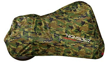 HIGHSIDER Motorrad Abdeckplane Camouflage, Outdoor (XL)