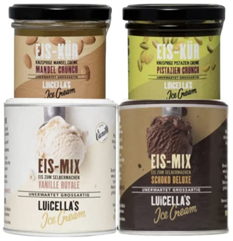 Luicella's Eispulver Schlemmerpaket mit Toppings
