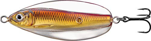 LIVE TARGET LiveTarget Fishing Tackle Lures Erratic Shiner Casting Spoon Gold-Red, Model: ESS70SK223