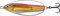 LIVE TARGET LiveTarget Fishing Tackle Lures Erratic Shiner Casting Spoon Gold-Red, Model: ESS70SK223