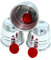 BrilliantMagic Magic Cups and Balls-Professional Performance Grade Polished Aluminum Cups and Knitted Balls Included