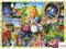 DIY 5D Diamond Art by Number Kits, Alice In Wonderland Puzzle Alice Round Full Drill Acrylic Embroidery Cross Stitch Arts Craft Canvas Supply for Home Wall Decor Adults and Kids 11.8x15.7 inches