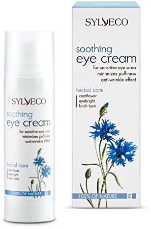 SYLVECO beruhigende Augencreme. Vegan Naturkosmetik für frauen und männer Größe 30ml.