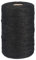 KINGLAKE Juteschnur 2mm, 200m Paketschnur, Juteband Schwarz, Jute Schnur, Strick Jutegarn, Hanfschnur, Gartenschnur Pflanzschnur, Jutekordel, Bindfaden Bastelschnur für Garten und Dekoriere
