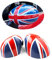 MINI Seitenspiegelkappen Abdeckungen, Autotür Seitenspiegelabdeckungen Für Mini Cooper One/S/JCW Serie R R50 R52 R53 2002–2006(Union Jack Blau)
