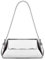 Jusavie Abendtasche für Damen, Y2K, silberfarben, Hobo-Tasche, Handtasche, Umhängetasche, niedlich, Partytasche, Clutch, Crossbody-Taschen, 2024, Ein Silber, Einheitsgröße
