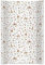Albero Mio Hardcover-Wickeltisch | 70x47 cm | Wickeltisch für Kinderbett oder Kommode | Wickeltisch mit Sicherheitsfüßen | Babywickeltisch | Jungen- und Mädchen-Stoßfänger | Waldfreunde