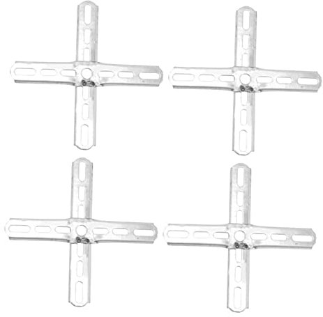 Hemobllo 4pièces Support De Fixation Luminaire Fer Kit Pour Lustres Plafonniers Et Lampes Murales Plaque Transversale Robuste Accessoires Éclairages Universels