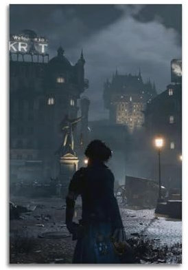 VZRSQZK Videospiel P's Lies Poster, dekoratives Gemälde, Leinwand, Wandposter und Kunstdruck, modernes Familienschlafzimmer-Dekor-Poster, 40 x 60 cm