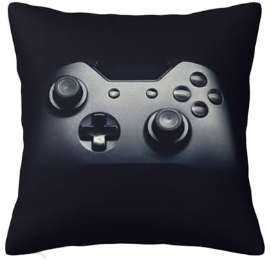 MELPHI Gaming Controller Pattern Print Square Pillow Can Be Used In Any Room-Bedroom, Guest Room, Children'S Room