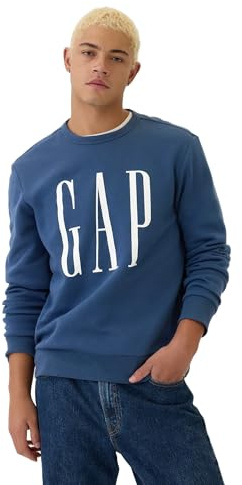 Gap Herren Logo Fleece Crew Sweatshirt Sweatshirt