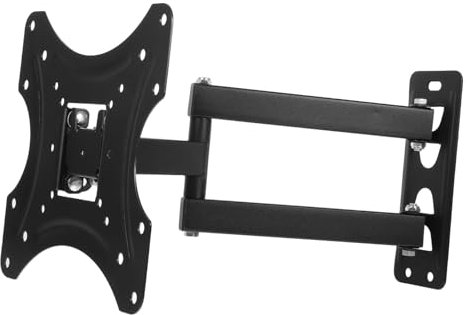 Anneome Tv-wandhalterung Schwenkbar Ausziehbar Für Tv-Monitor Montage Wand Gestell Mit Verlängerung Drehen Neigbar Für Bildschirmfernseher Monitore