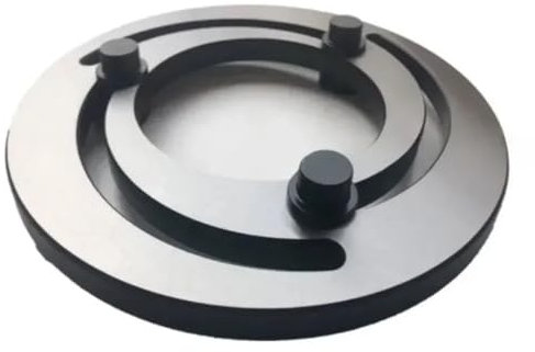 8inch 10 Inch Adjustable Soft Jaw Boring Ring CNC Lathe Chuck Machine Center Turning Cutting Tool Holders High Precision 0.005(4 Inch)