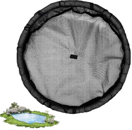 Teich Pflanztopf Schwimmend, Treibende Gartenteich Insel Schwimmende Pflanzinsel Schwimmring Feinmaschiger Pflanzkorb Für Teichlandschaften, Gartenteich & Fischdekoration,60/80cm