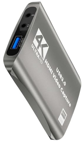 XAGMODSHN Aluminium USB3.0 1080p Video Fängt Eine Karte Für Die Spielaufnahme Von Live Streaming Aufnahmegerätern Auf