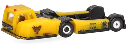 Herpa Zubehör Fahrzeug EFM Goldhofer AST-2 Phoenix, 1 STK. im Maßstab 1:200, Miniatur Modell, Kunststoff, Gelb
