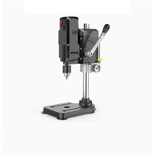 LVSEWOA Perceuse à Colonne, Mini perceuse d'établi, perceuse de précision, fraiseuse, Outil Multifonction pour la Maison, Le Jardin et Le Bricolage (Standard 800 W)