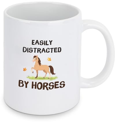 Hroanc Horse Gifts for Women Men Mug Graduation Gifts for Daddy Mummy Uncle Aunt Colleagues Grandparents Horse Lover Gift for Easter Birthday Secret Santa Retirement Animal Presents for Horses Lovers