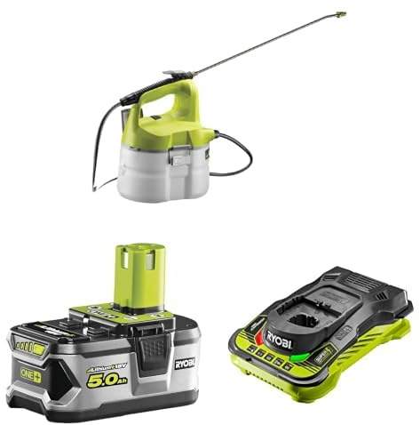 Ryobi OWS1880 Weed Sprayer + 5ah Battery & Charger
