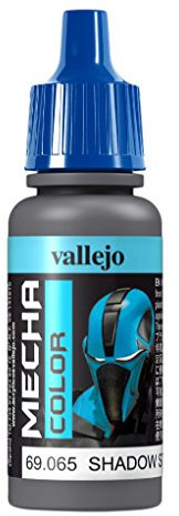 Vallejo AV Mecha Acryl-Farbe für Airbrush, 17 ml Dark Steel