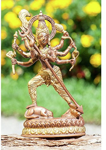 Kali 19,5 cm Kupfer/Messing Statue - Esoterik Zubehör günstig kaufen