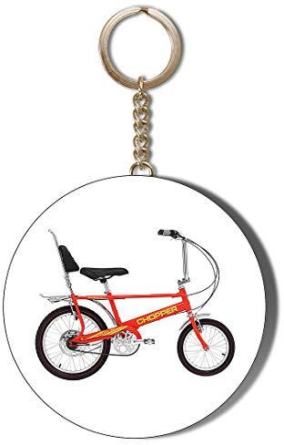 Gift Insanity RALEIGH CHOPPER RED 58mm KEYRING BOTTLE OPENER